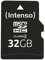 Intenso microSDHC 32GB Class 4 Speicherkarte inkl. SD-Adapter, schwarz