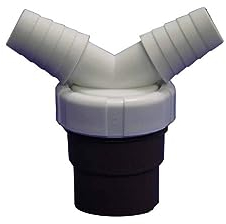 Conexion T-219 PP Doble Toma Lavadora