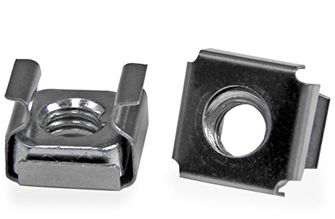 StarTech.com Paquete de 50 Tuercas Enjauladas Cage Nuts M6