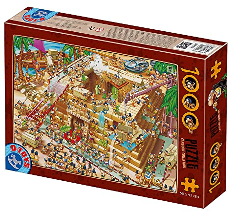 D-Toys Jigsaw Puzzle Cartoon Collection - Egyptian Pyramid 1000 pieces