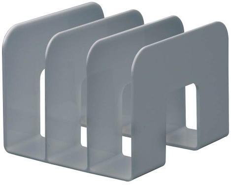 Durable Katalogsammler Trend, Stehsammler für Zeitschriften und Prospekte, 2 Stück, grau, 1701395050