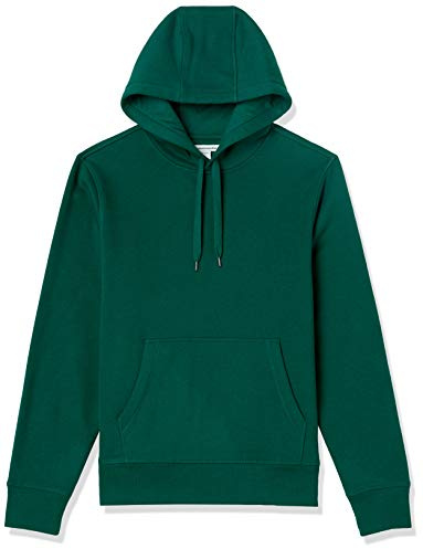 Amazon Essentials Sudadera con Capucha (Disponible en Tallas Grandes) Hombre, Verde Bosque, M
