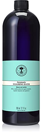 Neal's Yard Remedies Aromatic Foaming Bath | Helps the Mind & Body - Relax & Unwind | 950ml , Packaging may vary