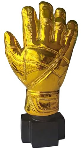 Trophée Gardien De But Résine Dorée avec Forme pour Récompenses Scolaires Et Événements Sportifs
