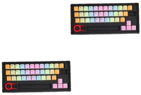 OSALADI 2sets Keycaps Colorati Per Tastiera Meccanica Kit Facile Da Installare Design Elegante e Resistente All Usura Per Personalizzare La Tua Tastiera Gaming