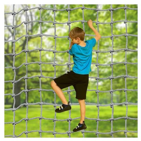 Kletternetz Für Kinder Und Erwachsene, Krabbelnetz Fallen Schutz Netz Für Outdoor Sport Innendekoration(16mm-14cm,2X2m/6.6X6.6ft)