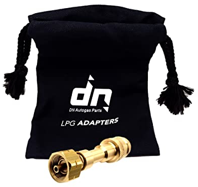 DN Autogas Parts LPG GPL Adaptateur de bouteille de gaz européen Euronozzle 21,8 mm pour remplir des bouteilles de gaz vides en Espagne stations-service portugaises