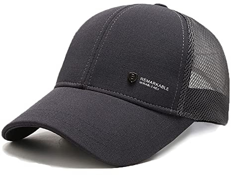 YAMEE Cappellini da Baseball Uomo in Rete,Berretto da Baseball Traspirante Vintage,Cappello da Baseball Regolabile Sportivo Estivo