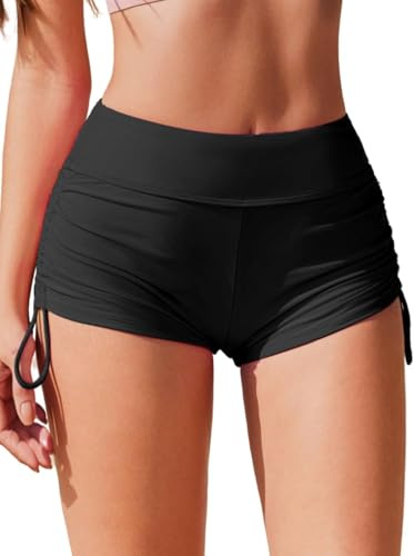 Ekouaer Badshorts dam badbyxor korta shorts snabbtorkande boardshorts bikini hotpants magkontroll simshorts badmode S–XXL