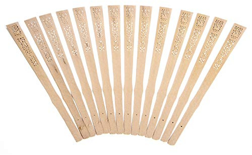 Hosley 14 Pcs Reed Diffuser Sticks 12.5 Inch Natural Rattan Replacement Reeds, Farmhouse Aroma Diffuser Sticks for Fragrance Oil, Home Décor & Aromatherapy