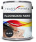 Floorboard Paint for Wooden Floors - Attractive Satin Finish (2.5 Litre, Black)