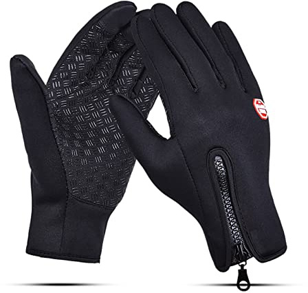 CBValleyol Running Gloves,Cycling Gloves Touchscreen Thermal Winter Gloves Windproof Gloves Men Women Work Gloves for Riding Biking Driving Walking Sporting