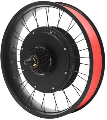 Fat-Bike elcykel konverteringssats 20 48 V 1 000 W borstlös motor LCD-skärm vridknapp tumknapp
