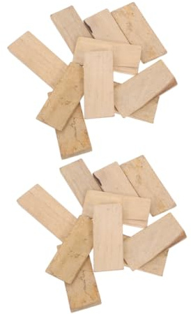 FUTUREORYY 20pezzi Cunei Di Legno Per Manici d Cunei Per Fissaggio Per Martello Per Spaccare Martello