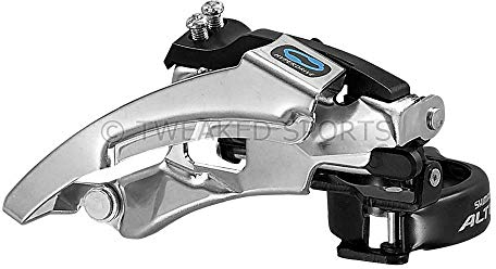 Shimano Unisex - Adult Front Derailleur-03482338 Silver/Black, One Size