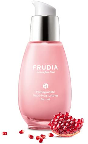 FRUDIA. Pomegranate Serum Nutri-Hidratante. Extracto de Granada con Polifenol. Propiedades Antioxidantes. Calma la Piel Sensible y Reduce las Arrugas. Contenido 50 gr.