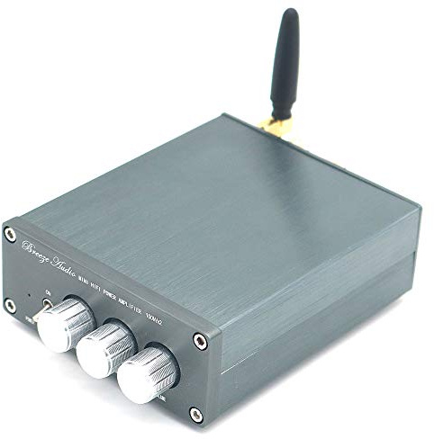 DollaTek HIFI Bluetooth 4.2 TPA3116 100Wx2 2.0 stereo digital effektförstärkare med bas höjdjustering