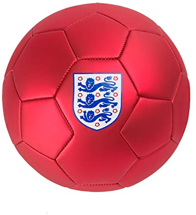 Mitre Official England Football, Red/White, 5