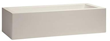 Nicoli Fioriera da davanzale Minos Cassetta 45x20 H12 Bianco Ottico