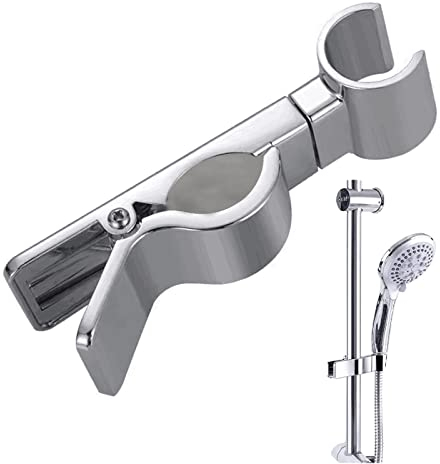 Houdao 18-25mm Handbrause Halterung Duschkopfhalterung Ohne Bohren 45°Drehbar Verstellbar Halterung Duschkopf für Duschschlauch Duschkopf Oder Handbrause