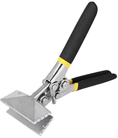 Alicates para Doblar Chapas MetáLicas, Alicates Multifuncionales para Doblar, Alicates para Doblar Y Aplanar Costuras Herramienta Manual para Chapa(80mm Straight)