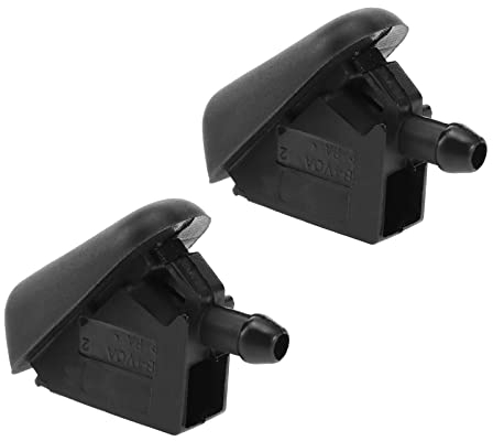 The Lord of the Tools 2 Stück Auto Frontscheibenwischer Spritzdüse Waschdüsen Sprühdüse 61667146377 Kompatibel mit MINI R50 R52 R53 Cooper S ONE