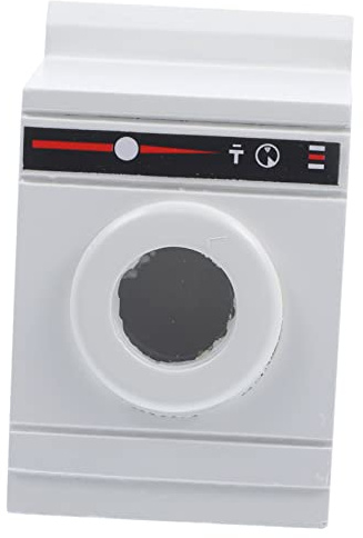 Generic Wooden Boys and Girls Washing Machine Mini Washing Machine Model for Children's Education