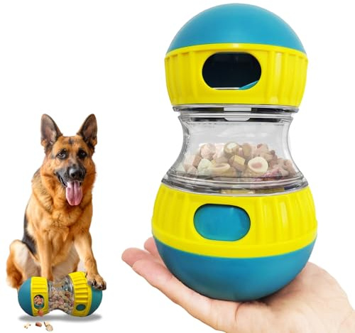 JWTEEE Intelligenzspielzeug für Hunde - Slow Feeder & Puzzle Spielzeug mit Futterfunktion, Denkspiele für Hunde (Hundeball, Spielzeugball, Hundespielzeug) für mittlere und große Hund (Green XL)