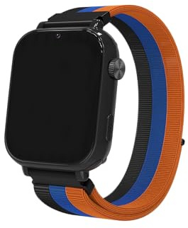 Smartwatch Bambini, Orologio per Bambino Bambina GPS con 4G Telefono, SOS Videochiamata Chat Vocale Sveglia Contapassi Modalità Classe Gioco, Smartwatch Ragazza e Ragazzo 4-12 Anni Kids Regalo, Nero
