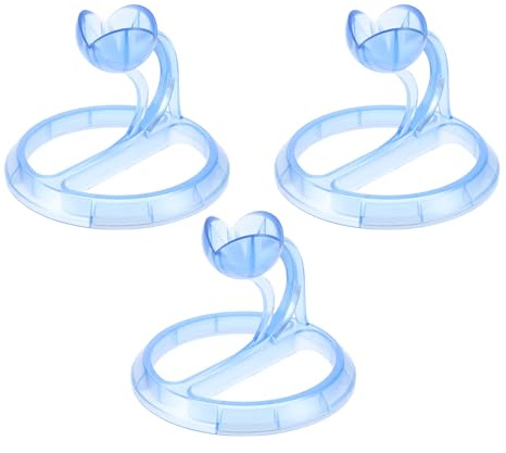 HONITANO Supporto Rialzato per Cubo di Velocità da 3 Pezzi - Supporto Espositivo in Plastica Resistente per Cubo Puzzle - Espositore per Giocattoli per Decorazioni da Scrivania E Uso in Ufficio