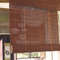Bambus Rollup Raffrollo Dunkelbraun,Sichtschutz Rollo für Fenster und Türen,Natur Sonnenschutz Bambusrollo,Seitenzug Holzrollo Jalousienladen,Abdunkelnd,Wasserdicht,Wetterfest (W131xH320cm/51x126in)