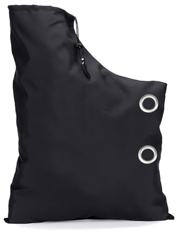 AEIOPRS Sac Aspirateur De Souffleur Feuilles Réglable avec Cordon De Serrage - Sac De Récupération et Rangement Universel pour Jardin