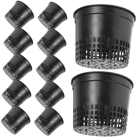 Hemobllo 12pezzi Vasi Per Coltivazione Contenitori Per Vasi Mesh Riutilizzabili Per e Balcone