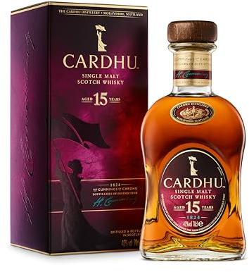 Cardhu 15 Year Old Single Malt Scotch Whisky, 70 cl