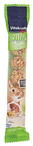 Vitakraft Rollinis Apple Treats for All Rodents 40 g