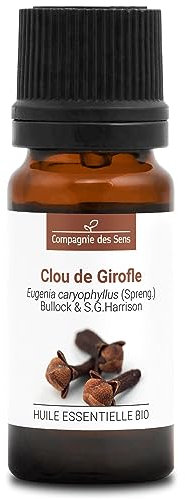 CHIODI DI GAROFANO BIO - 10mL - Olio Essenziale di Qualità Premium - 100% Puro, Naturale, Garantito ChromaCert® - Chemiotipizzato & Integrale