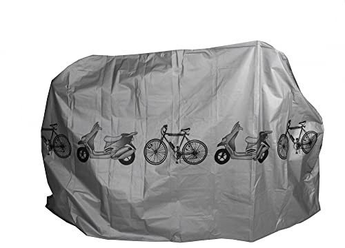 BONINBIKE IVT042, Telo COPRIBICI B-Urban RINFORZ. Mis.230x110x80 CM Unisex-Adult, Grigio, 230 x 110 x 80