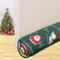 Schwerer Türzugstopper, 102 cm Zugluftstopper für Fenster Dreieck unter der Tür Zugluftstopper Geräuschblocker für Tür unten Luftdichtung Isolierung und Schallschutz, Grüner Weihnachtsbaum