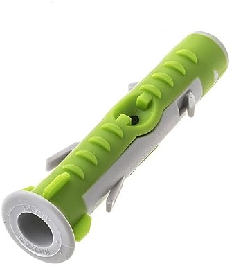 10 x 50mm (75pcs) BI-FIX Universal Expansion Wall Plug Bi-Component Nylon Powerful Plug with Intelligent 2-Component Technology for Fastenings in Concrete, Bricks, Stone, Gypsum Plasterboard
