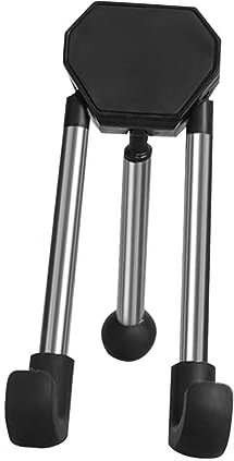 Angoily Support De Téléphone Pliable Triangulaire pour Bureau Et Tablette, Mini Trépied Portable Noir, Compatible Smartphone, Support Pratique pour Diffusion en Direct