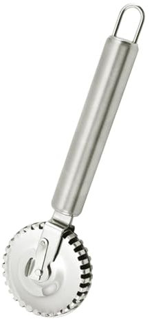 Rueda de corte de, de herramientas para cortar – Rueda de acero inoxidable con rodillo, cortador de cocina delicado con borde estriado, herramienta para hornear pasteles, raviolis y