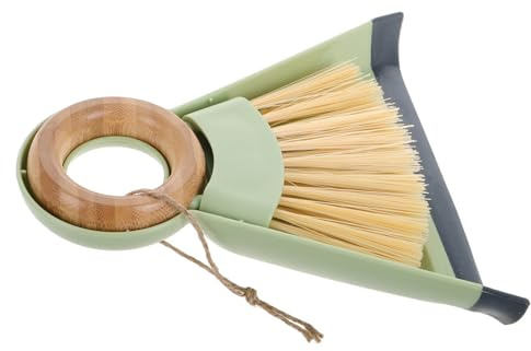 HONMEET 1uppsättning Mini Broom Och Sopset För Hemmet Litet Rengöringsverktyg i Plast Med Mjuka Borstar För Rengöring Skrivbord Och Tangentbord Hållbart Och Lättanvänt