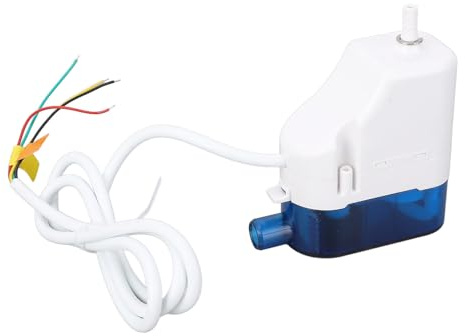 Badafaci Pompe de Vidange Automatique AC 0,07 L Réservoir D'eau 40 L/H Débit Faible Bruit 21 DB avec Pieds Absorbant les Chocs pour Déshumidificateurs de Machines à Glace Commerciales