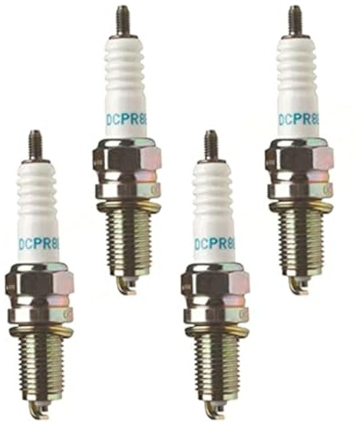 NGK 4339 Standard Spark Plug DCPR8E (4 Pack)