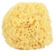 White Hinge Limited 2X Large Soft Honeycomb Bath Sponges - Yellow, Puff, Sea Sponge & Loofah, Natural Fiber, 2 Count