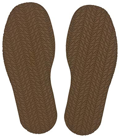 KANEIJI Shoe Replacement Rubber Full Out Sole,4mm Thickness, one Pair (Khaki)