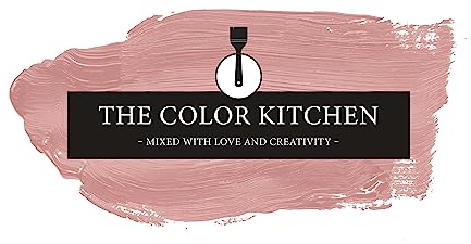 Livingwalls A.S. Création THE COLOR KITCHEN – väggfärg med mycket hög täckning rosa inre färg matt – DD125725 5l – intensiv färgkraft