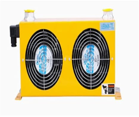 AH0608TL Pressa idraulica Scambiatore di calore Radiatore dell'aria in alluminio Radiatore dell'olio Ampia area di dissipazione del calore(12V)