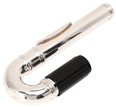 POENVFPO Joint de Tête incurvé Professionnel pour Flûte, Remplacement de l'embout en Métal, Diamètre de 2,2 Cm, Conception Confortable pour les Jeunes Musiciens