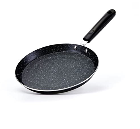 OIFAODAO, Non Stick Stekpanna Aluminiumlegering Pannkokare Induktionspanna Äggbiff Pizza Panckae Pannor Matlagningsverktyg Kokkärl,Stekpanna(10in)